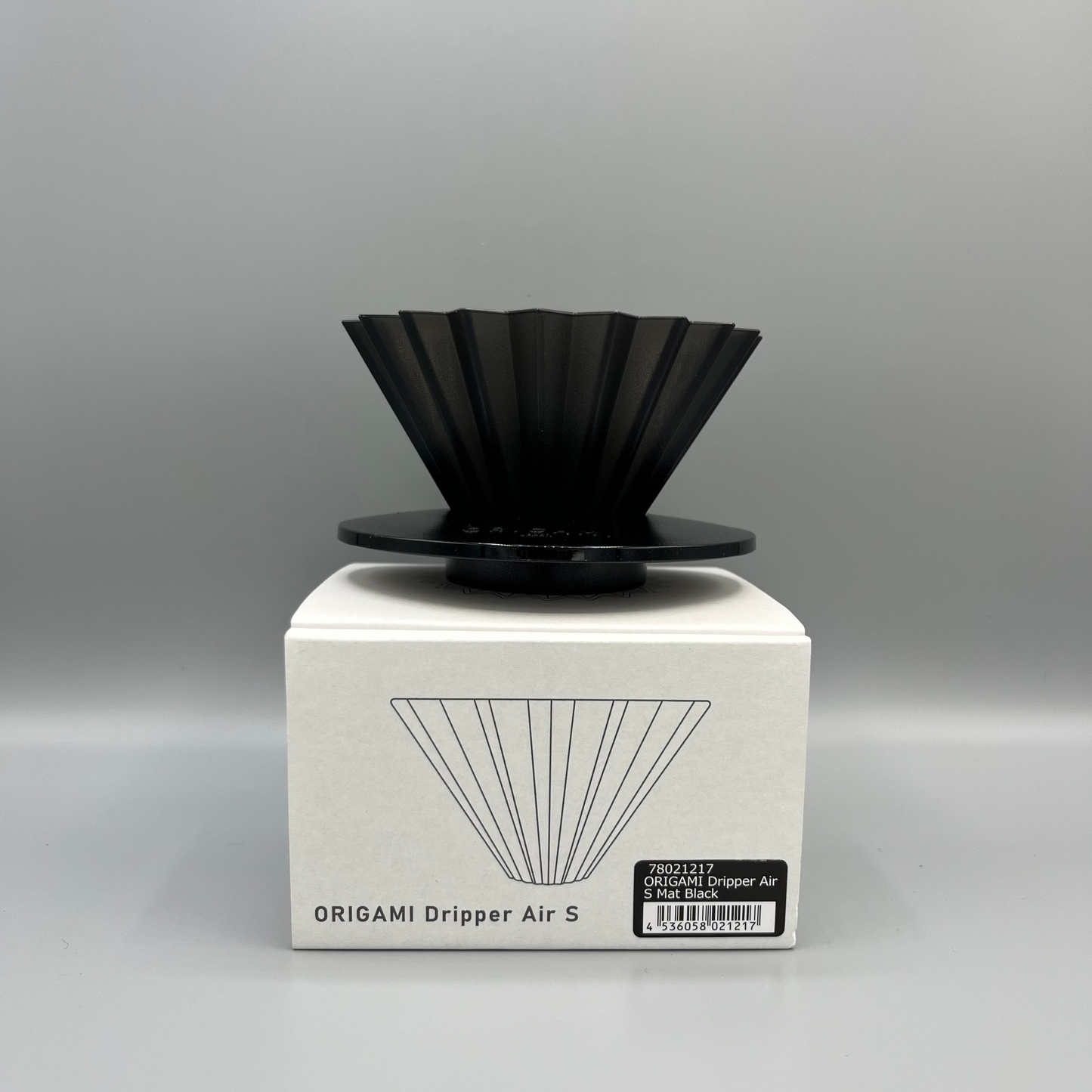 ORIGAMI - Dripper + Holder Air - s matt black